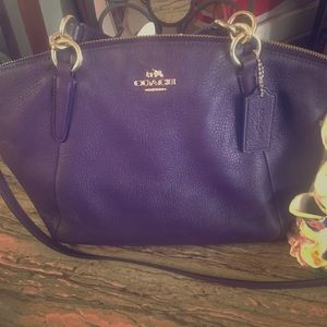 Coach Kelsey bag ~ eggplant